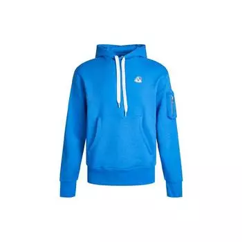 Nike Airmoji Ft пуловер с капюшоном мужские топы синий DA8738-403 L