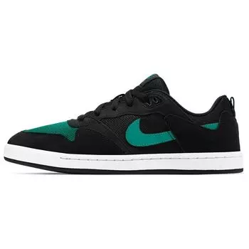 Nike Alleyoop SB Black Mystic Green Мужские кроссовки белые CJ0882-007
