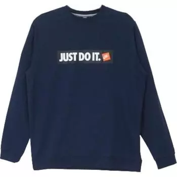 Nike American Vintage Logo Уличный Повседневный Спортивный Пуловер с Круглым Вырезом и Длинным Рукавом Мужской свитшот Темно-Синий 928700-451 S
