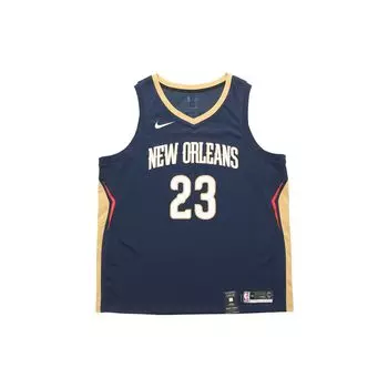 Nike Anthony Davis Icon Edition Swingman Jersey Мужские футболки University-Blue 864493-419 M