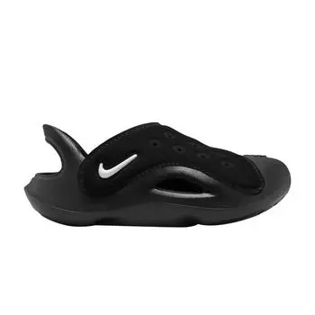 Nike Aqua Swoosh Sandal TD Черные детские кроссовки Антрацитово-белый FN0875-002 23.5