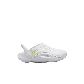 Nike Aqua Swoosh Sandal TD White Volt Детские кроссовки Pure-Platinum FN0875-100 23.5