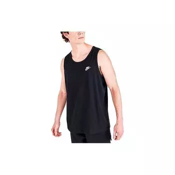 Nike Баскетбольная майка без рукавов с логотипом, мужская черная BQ1260-010 4XL