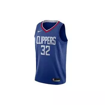 Nike Баскетбольная майка без рукавов с контрастной вставкой NBA Fan Edition - Los Angeles Clippers - мужские топы Blake Griffin синего цвета 864481-496 S
