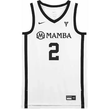 Nike Баскетбольная майка Gigi Bryant Mambacita, белая/черная, унисекс, топы HF7754-100 S