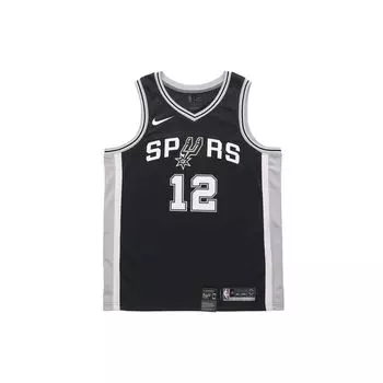 Nike Баскетбольная майка НБА, Fan Edition, Spurs No.. 12 Мужские топы Aldridge черные 864509-011 L