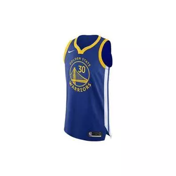 Nike Баскетбольная майка NBA из полиэстера Quick-Dry, мужская, AU Player Edition 2019-2020, Golden-State-Blue AV4923-495 S