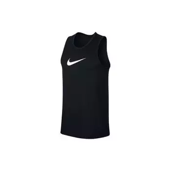 Nike Баскетбольная майка прямого покроя без рукавов серии Dri-Fit, мужская черная BV9388-010 S