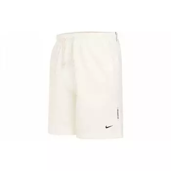 Nike Баскетбольные брюки прямого кроя с вышитым логотипом Dri-FIT, мужские, белые DQ5713-027 2XL