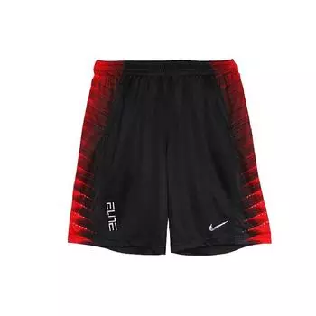 Nike Баскетбольные шорты для бега Повседневные дышащие мужские штаны Черный Красный 645080-011