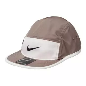 Nike Бейсболка с логотипом, унисекс, шляпы, коричневые FB5624-214 L
