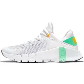 Nike Бесплатные женские кроссовки Metcon 4 White Green Glow Dark-Smoke-Grey Infinite-Lilac CZ0596-135 35.5