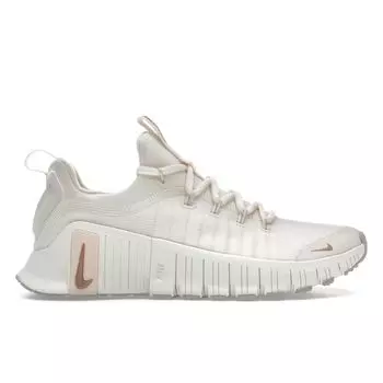 Nike Бесплатные женские кроссовки Metcon 6 Pale Ivory Cream Guava-Ice Sail FJ7126-100 38