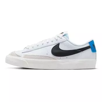 Nike Blazer Low 77 GS White Light Photo Blue Детские кроссовки Sail Black DA4074-111 36