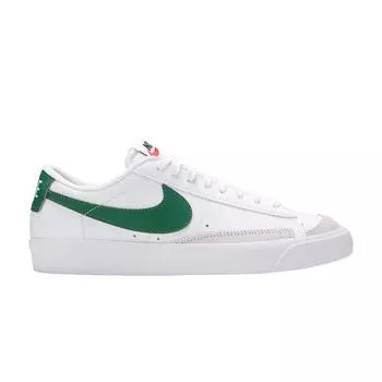 Nike Blazer Low 77 GS White Pine Green Детские кроссовки черные DA4074-115