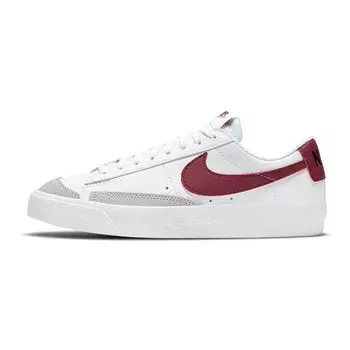 Nike Blazer Low 77 GS White Team Red Женские кроссовки черные DA4074-102