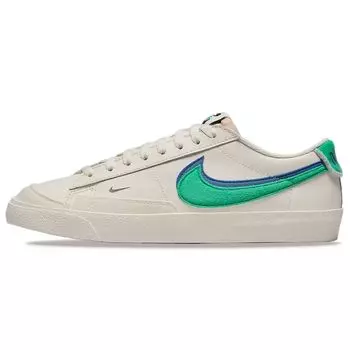 Nike Blazer Low 77 SE Double Swoosh — мужские кроссовки Phantom Green Royal White Stadium-Green Old-Royal DO9777-001 44