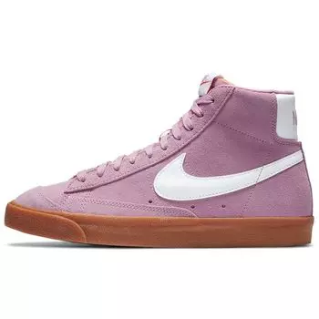 Nike Blazer Mid 77 Beyond Pink Женские кроссовки Gum-Medium-Brown Total-Orange White DB5461-600