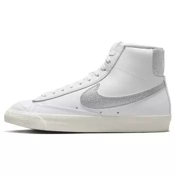 Nike Blazer Mid 77 Essential White Metallic Silver Женские кроссовки Sail Summit-White DQ7574-100 38