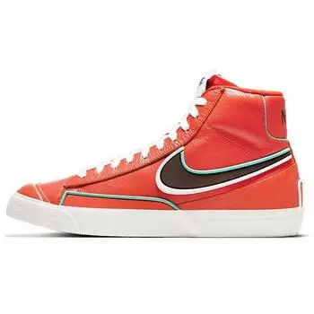 Nike Blazer Mid 77 Infinite Team Orange Мужские кроссовки Baroque-Brown Arctic-Pink DA7233-800 38.5