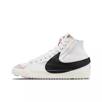 Nike Blazer Mid 77 Jumbo белые черные женские кроссовки Sail DQ1471-100 36