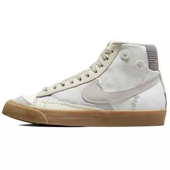 Nike Blazer Mid 77 LX Voodoo - Женские кроссовки Sail Grey White Gum-Medium-Brown DR0977-119 36.5