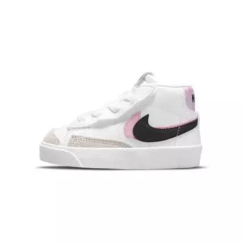 Nike Blazer Mid 77 SE TD Double Swoosh — белые детские кроссовки Arctic Punch, черные DD1849-101 21