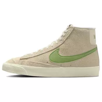 Nike Blazer Mid 77 Vintage Muslin Chlorophyll Женские кроссовки кремового цвета с парусом из кокосового молока DV7006-100 37.5