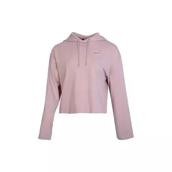 Nike Буква логотип спортивная повседневная толстовка с капюшоном женские толстовки розовые CJ3741-516 L