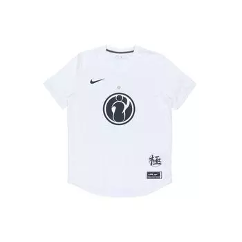 Nike Быстросохнущая футболка с короткими рукавами LPL x IG Esports, мужские топы белого цвета DD9499-100 S