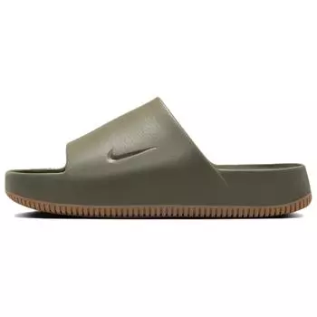 Nike Calm Slide Medium Olive Gum Мужские кроссовки Green Gum-Medium-Brown FD4116-203 40