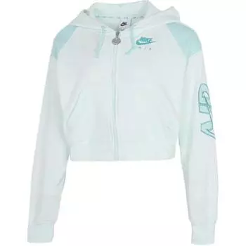 Nike Casual Sport Короткая вязаная куртка с капюшоном Женские куртки Светло-зеленый DM6064-394 XXL