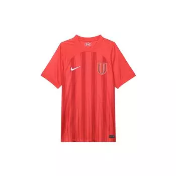 Nike Chengdu Rongcheng Home Fan Edition Logo Быстросохнущая футболка с круглым вырезом и коротким рукавом, повседневная мужская футболка, красная HF0684-624 L