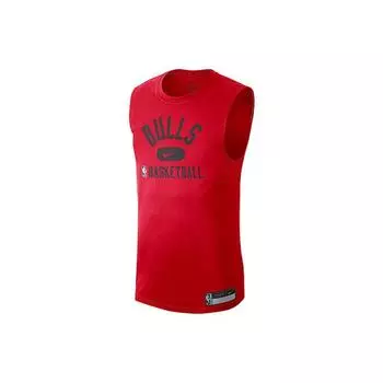 Nike Chicago Bulls Dri-FIT Training Sports Быстросохнущая футболка без рукавов для мужчин, красные DM3224-657 S
