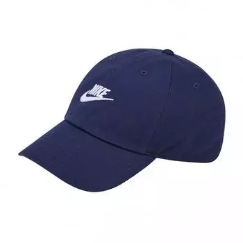 Nike Кепка Club Unstructured Futura Wash темно-синяя Fb5368 410 M095