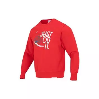 Nike CNY Year Of The Rabbit Dri-FIT Standard Issue Баскетбольная флисовая толстовка с круглым вырезом и графическим принтом Мужская толстовка Университетского красного цвета FD4061-657 XL