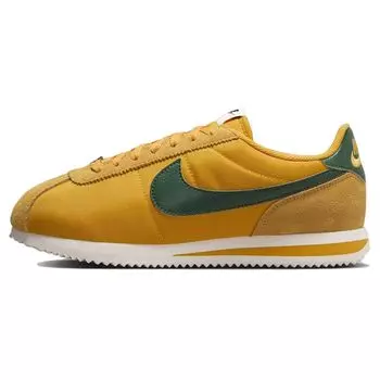 Nike Cortez Yellow Ochre Gorge Green Женские кроссовки Safety-Orange Black DZ2795-702 38