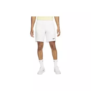Nike Court Advantage Solid Logo Прямые теннисные шорты повседневные мужские шорты белые FD5330-100 L