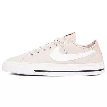 Nike Court Legacy Canvas Pink Oxford Женские кроссовки Светло-мягко-розовые Черно-белые CZ0294-602 36.5