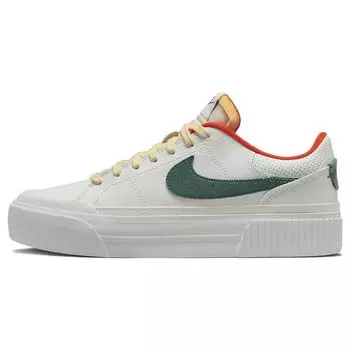 Nike Court Legacy Lift Sail Noble Green Женские кроссовки White Picante-Red Opti-Yellow FD0355-133 38.5