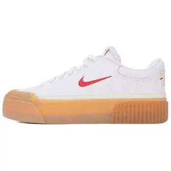 Nike Court Legacy Lift White University Red Gum Женские кроссовки Gum-Yellow Sail FV5526-103 35.5