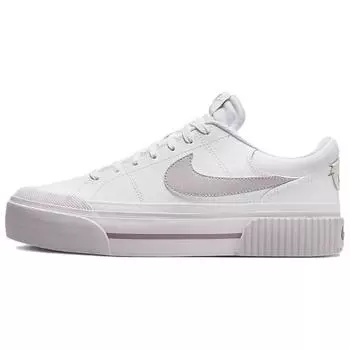 Nike Court Legacy Lift White Smokey Mauve Женские кроссовки Платиново-фиолетовый DM7590-105 38.5