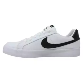 Nike Court Royale AC Canvas белые черные женские кроссовки CD5405-100 38.5