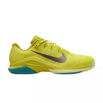 Nike Court Vapor 12 HC Premium High Voltage Luminous Green Mineral Teal Cave Stone Мужские кроссовки HF7827-300 40.5