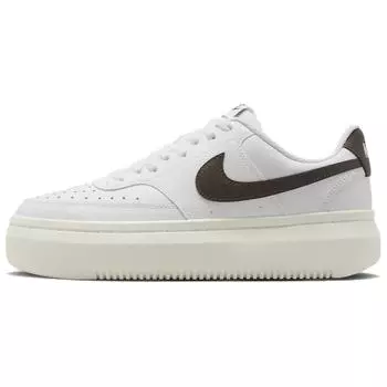 Nike Court Vision Alta White Baroque Brown Женские кроссовки Sail DM0113-103 37.5