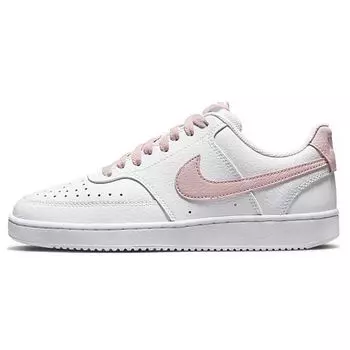 Nike Court Vision Low Белые Розовые Женские Оксфордские Кроссовки CD5434-113 38.5