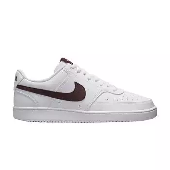 Nike Court Vision Low Next Nature белые бордовые кроссовки Crush мужские DH2987-113 39