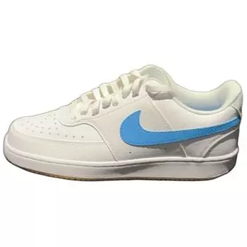Nike Court Vision Low White University Blue Мужские кроссовки Gum-Yellow HJ9105-100 38.5