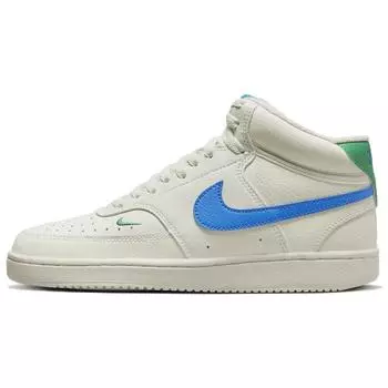 Nike Court Vision Mid Sail Photo Blue Женские кроссовки Кремовый Малахит CD5436-105 36