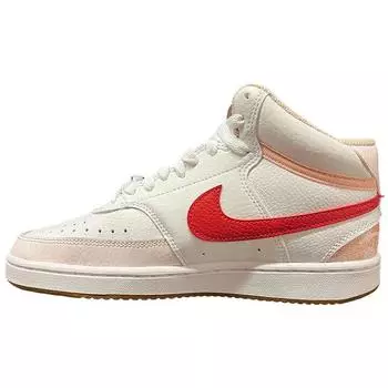 Nike Court Vision Mid White University Красные женские кроссовки FD9915-161 38